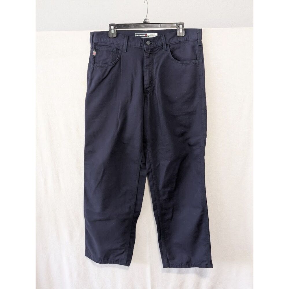 Carhartt FR Flame Resistant Loose Fit Jeans Blue Men's Size 34x30 NWT